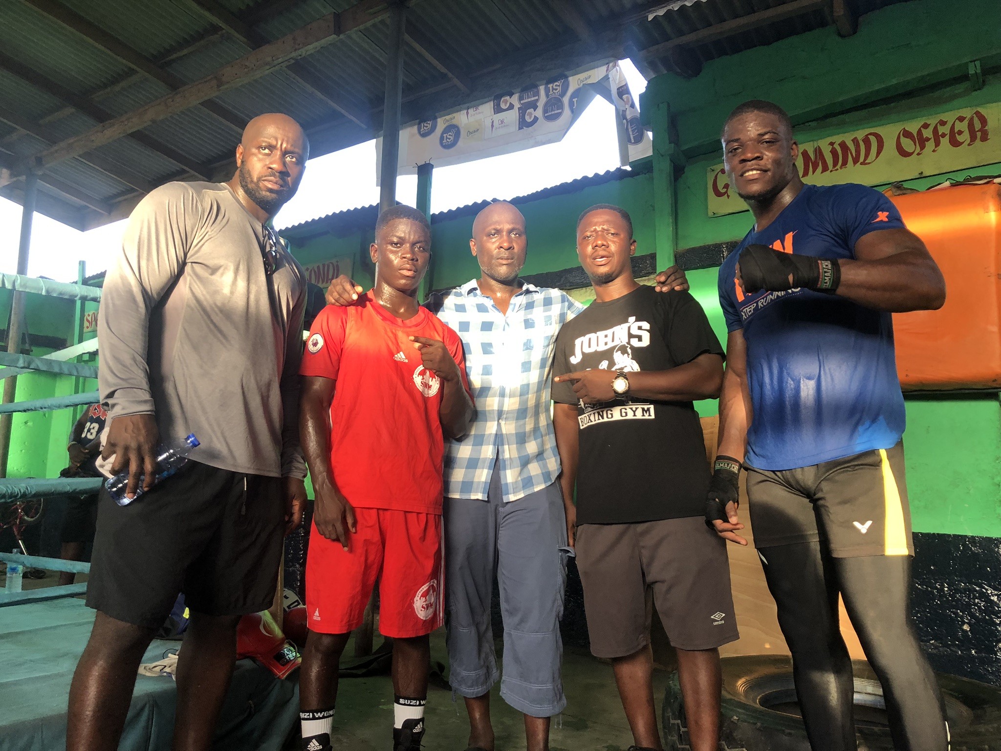 PRC visit to Bronx gym Accra